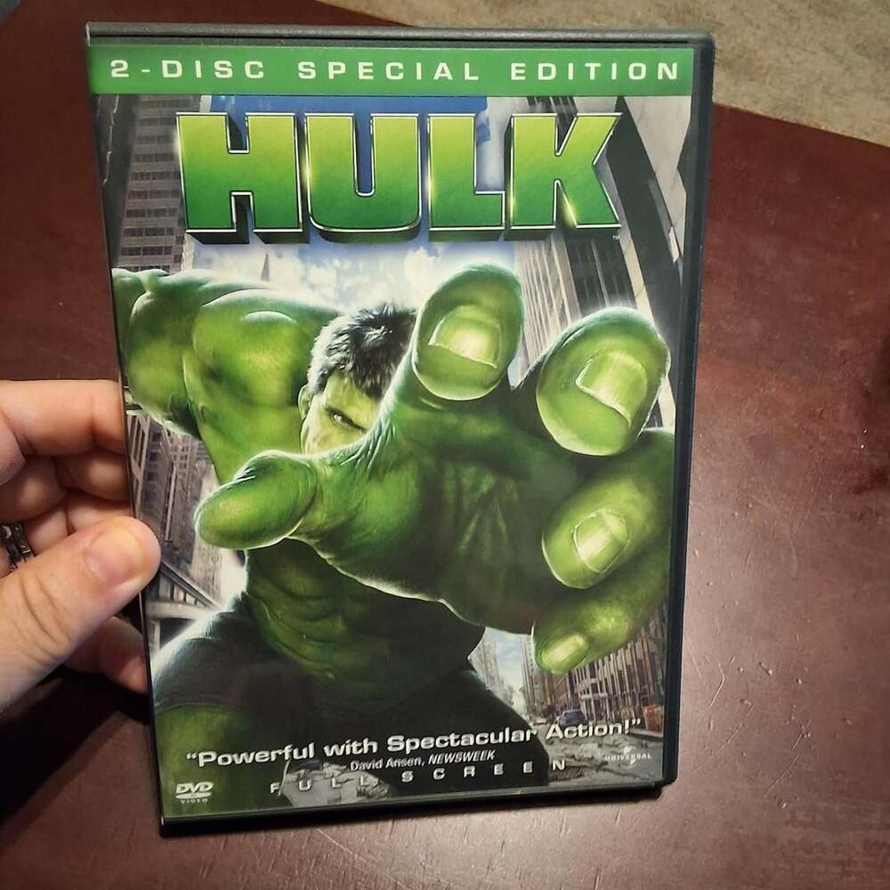 Universal Hulk 2-Disc Special Edition DVD Full Screen Marvel Superhero